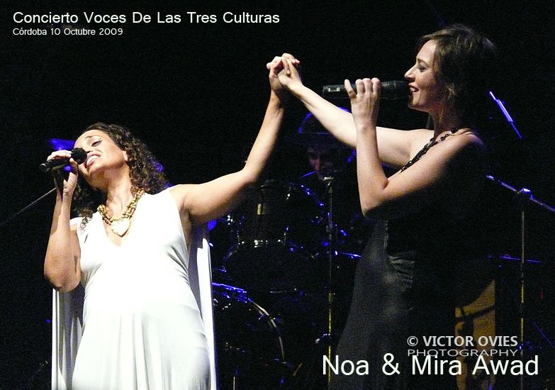 Noa and Mira Awad - Cordoba 2009 - Concierto de las 3 Culturas